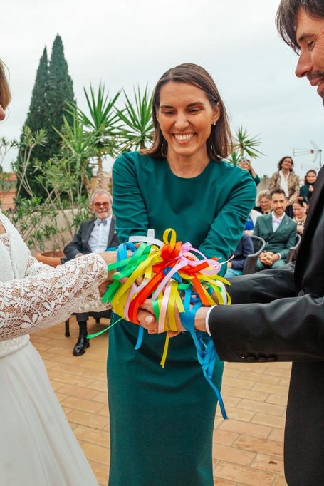 Ritual handfasting, elopement, cérémonie marriage Sevilla